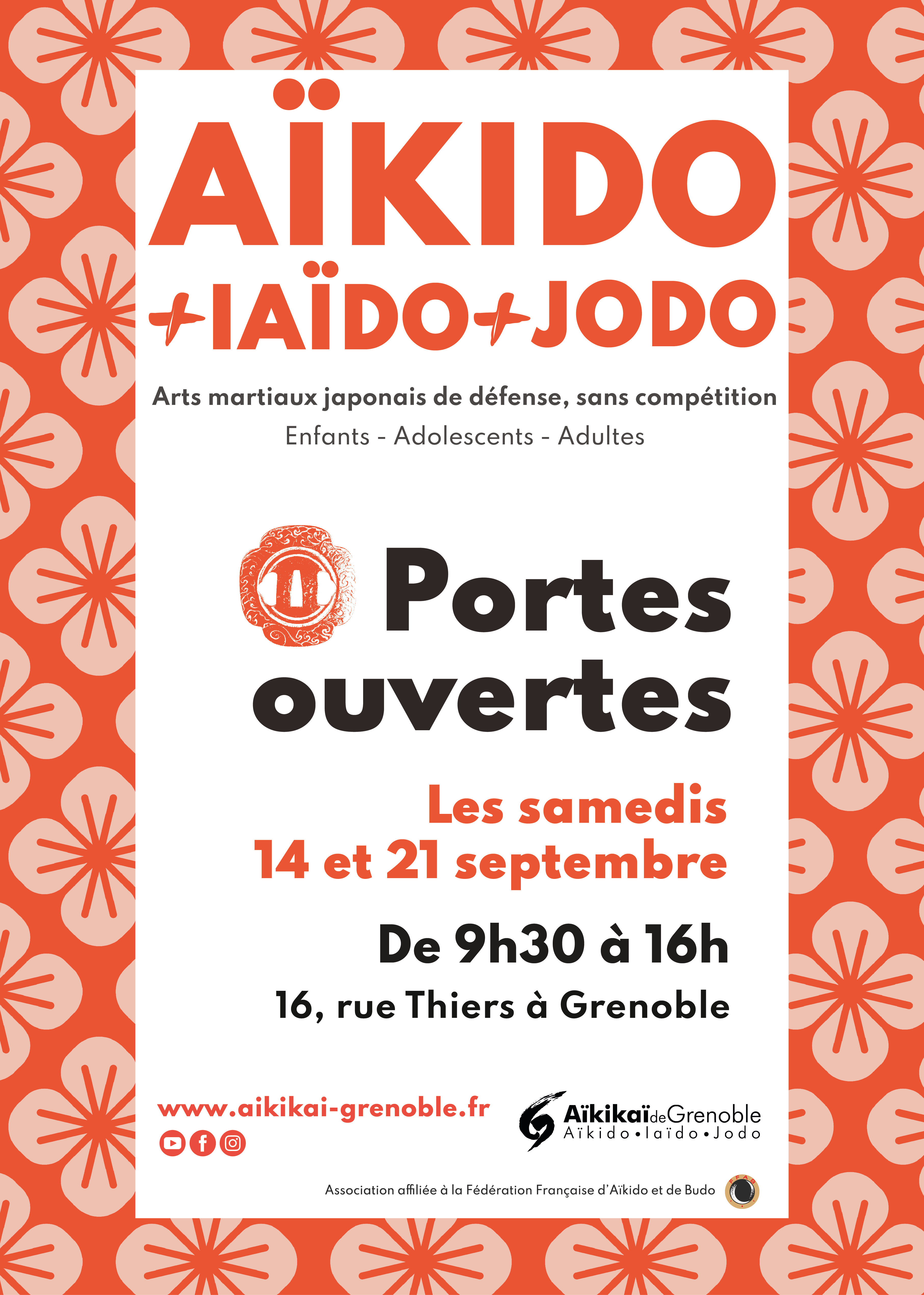 Affiche des portes ouvertes